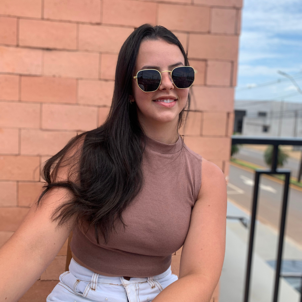 Óculos de Sol Verona Hexagonal Unissex