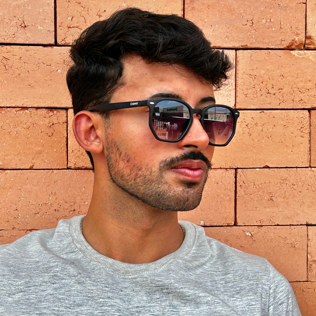 Óculos de Sol Summer Hexagonal Masculino
