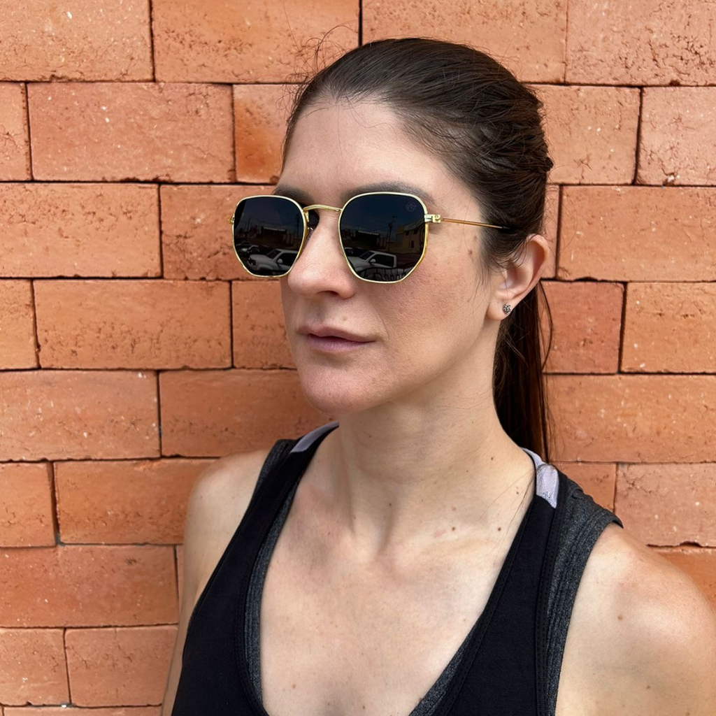 Óculos de Sol Verona Hexagonal Unissex