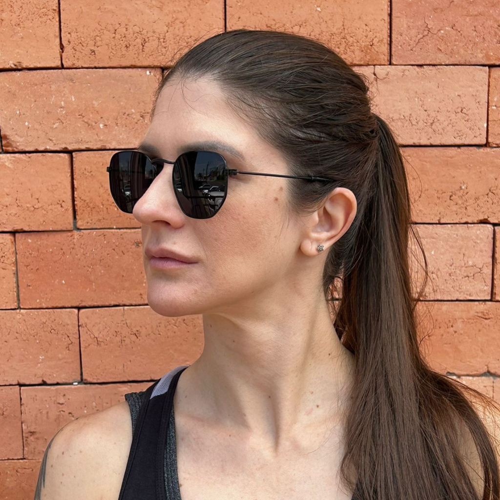 Óculos de Sol Verona Hexagonal Unissex