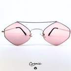 Óculos de Sol Pink Vintage Feminino