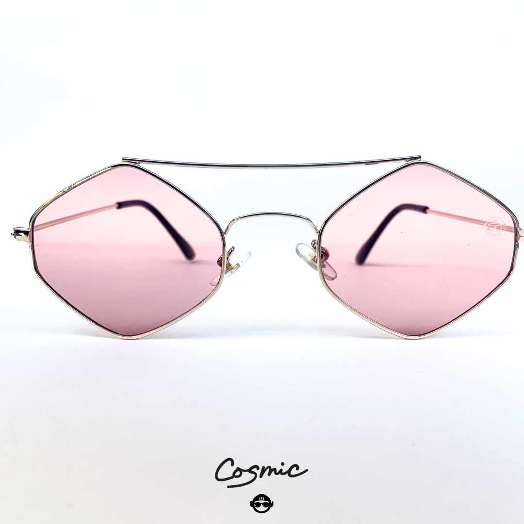 Óculos de Sol Pink Vintage Feminino